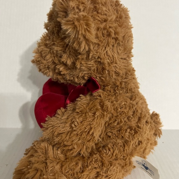 Hug Fun Brown Teddy Bear with Red Heart - Picture 5 of 7